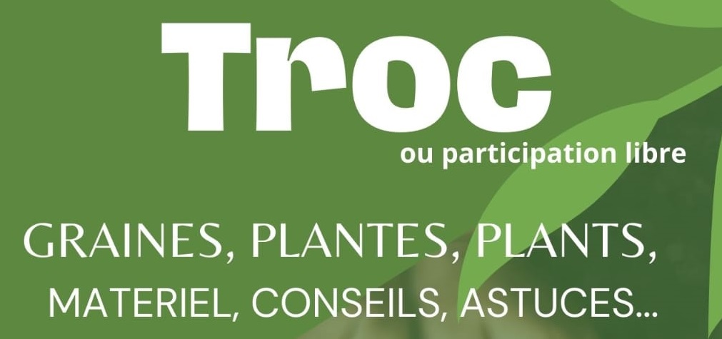 Troc des plantes – 27 avril 2025